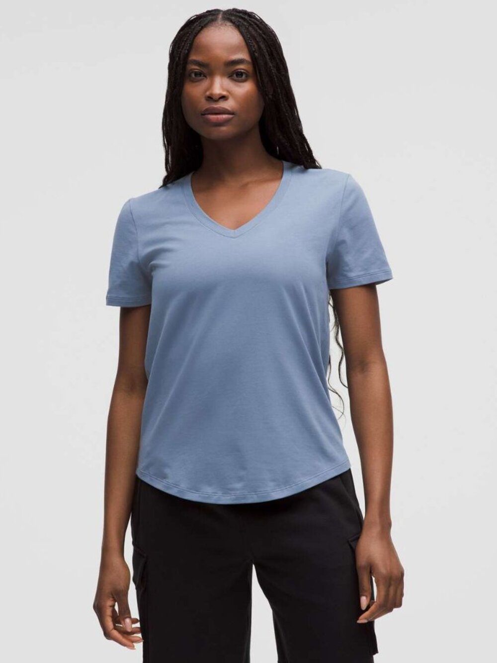 Lululemon Women's Love V-Neck T-Shirt - Blue
